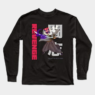 Demon Slayer Oni Warrior Revenge Japanese Anime Manga Long Sleeve T-Shirt